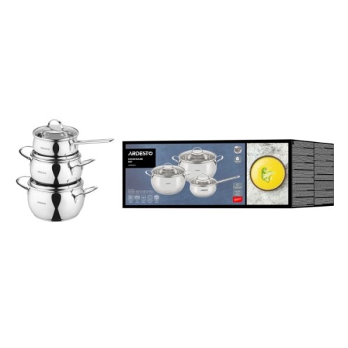 Набір посуду Ardesto Gemini Liguria, 6 предметів, (AR1906LG)