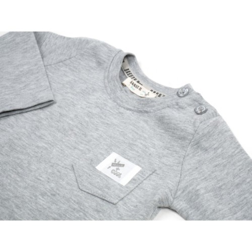 Кофта дитяча Breeze з кишенькою (20826-86B-gray)