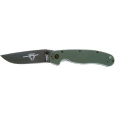 Ніж Ontario Knife RAT II AUS-8 OD Green, Black Blade (ON8861OD) Ніж Ontario Knife RAT II AUS-8 OD Green, Black Blade (ON8861OD)