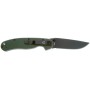 Ніж Ontario Knife RAT II AUS-8 OD Green, Black Blade (ON8861OD)
