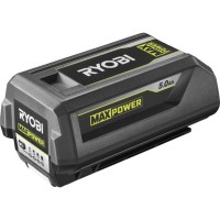 Акумулятор до електроінструменту Ryobi RY36B50B, MAX POWER 36В, 5.0Ah, Lithium+, 1.42 кг (5133005550)