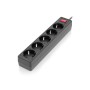 Мережевий фільтр живлення REAL-EL RS-Protect 505, 3m, black (EL122300045)