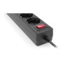 Мережевий фільтр живлення REAL-EL RS-Protect 505, 3m, black (EL122300045)