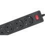 Мережевий фільтр живлення REAL-EL RS-Protect 505, 3m, black (EL122300045)