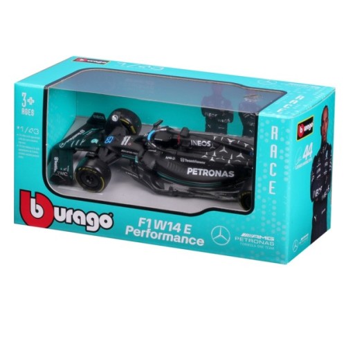 Масштабна модель автомобіля Bburago Mercedes-AMG F1 W14 E Performance (2023) (143) (18-38080)