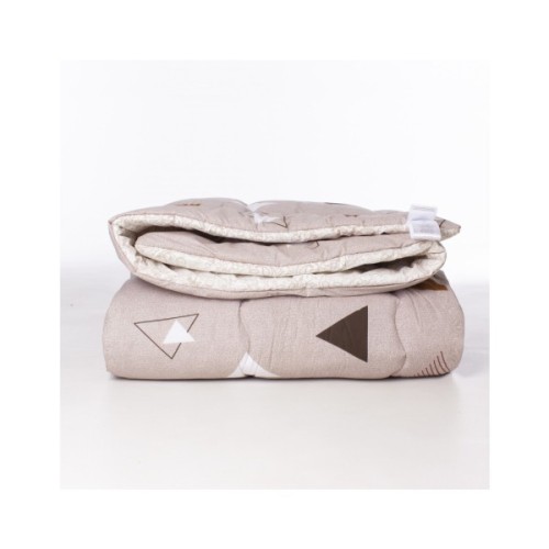 Ковдра MirSon Набір Tencel Зима №3071 Color Fun Line Geometry (ковдра + 2 подушки середні) 200х220+2х50х70 (2200004848044)