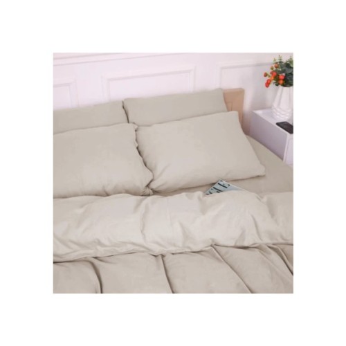 Постільна білизна MirSon 004 Cappuchino Фланель 160х220 Полуторний Євро (2200009649196)