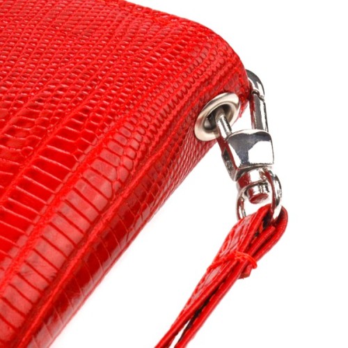 Гаманець Canpellini З натуральної шкіри Червоний (21613)