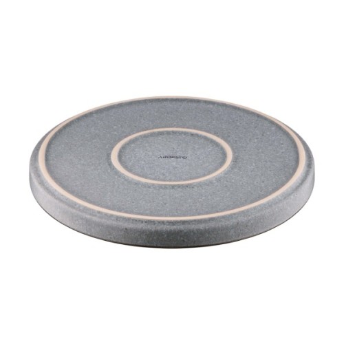 Тарілка Ardesto Fasano, 19.6см, кераміка, сірий (AR0219FG)