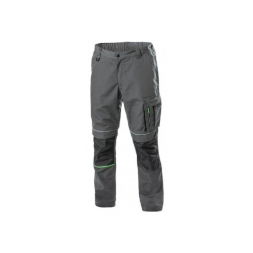 Штани робочі Hoegert LEMBERG HT5K802-1-XL 65% поліестер/35% бавовна темно-сірі, XL (54) (HT5K802-1-XL)