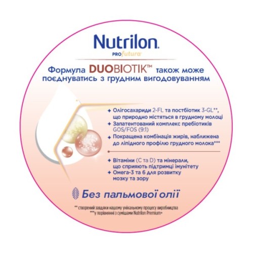 Дитяча суміш Nutrilon Profutura 3 для дітей від 12 до 24 місяців 800 г (8718117612109)
