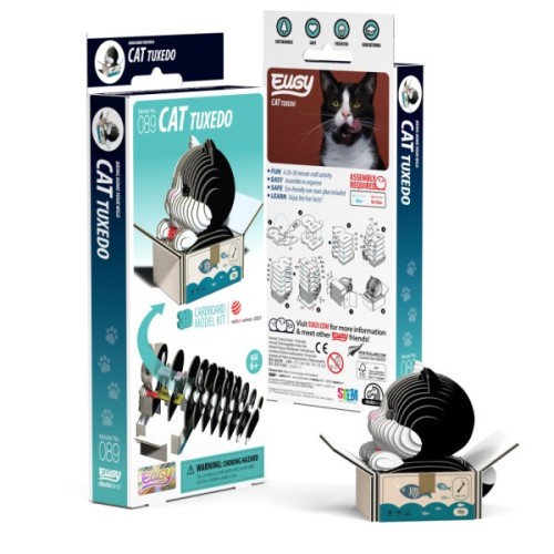 Пазл Eugy 3D Зоопарк Кошеня чорно-біле (XEG-089)