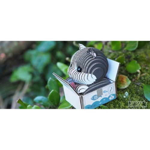 Пазл Eugy 3D Зоопарк Кошеня чорно-біле (XEG-089)