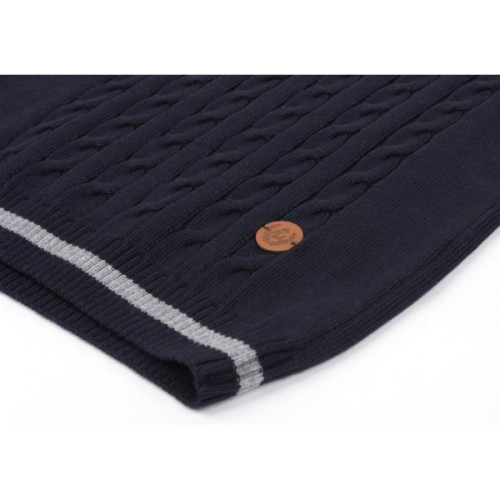 Кофта дитяча Na в'язана косами (AFB1033-0-140B-blue)