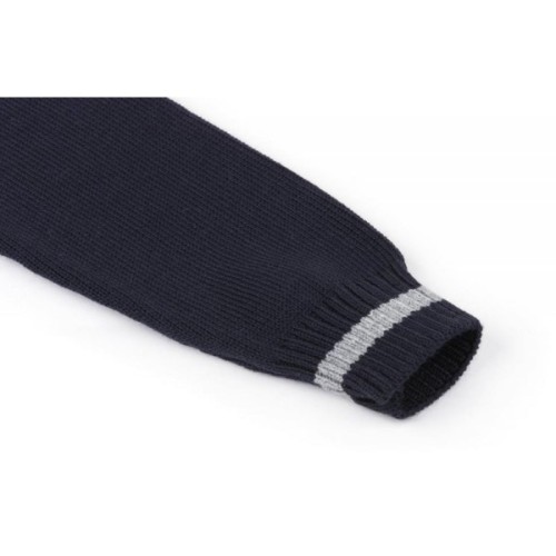 Кофта дитяча Na в'язана косами (AFB1033-0-140B-blue)