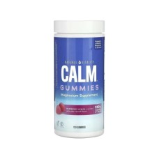 Вітамінно-мінеральний комплекс Natural Vitality Цитрат Магнію, 330 мг, смак малина лимон, CALM, Magnesium Supplement, (PTG-00240)