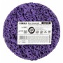 Круг зачистний Sigma з нетканого абразиву (корал) 100мм без тримача фіолетовий твердий (9175661)