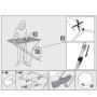 Сушарка для білизни Casa Si Kolibri 18m Black Підлогова (CS42191C06E) (DAS302861)