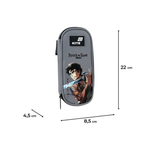 Пенал Kite 599 Attack on Titan (AT26-599)