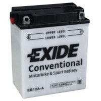 Акумулятор автомобільний EXIDE CONVENTIONAL 12Ah (+/-) (165EN) (EB12A-A)