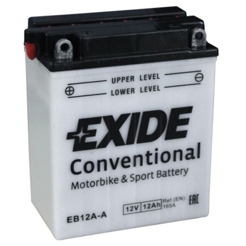 Акумулятор автомобільний EXIDE CONVENTIONAL 12Ah (+/-) (165EN) (EB12A-A)