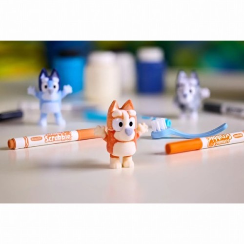 Набір для творчості Crayola Washimals Bluey 4 персонажі, 6 фломастері (74-0253)