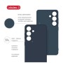 Чохол до мобільного телефона Intaleo Silicone Samsung Galaxy S25 Plus Dark Blue (1283126616846)
