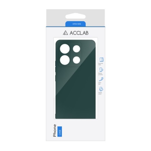 Чохол до мобільного телефона ACCLAB Silicone Xiaomi Redmi Note 13 Pro 5G Dark Green (1283126602948)