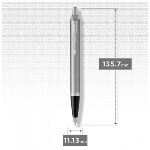 Ручка кулькова Parker IM 17 Stainless Steel CT BP блістер (26 236)