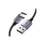 Дата кабель USB 2.0 AM to USB-C 0.5m 3A US288 black Ugreen (60125)