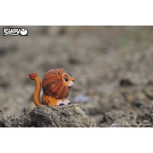Пазл Eugy 3D Зоопарк Лев (XEG-070)