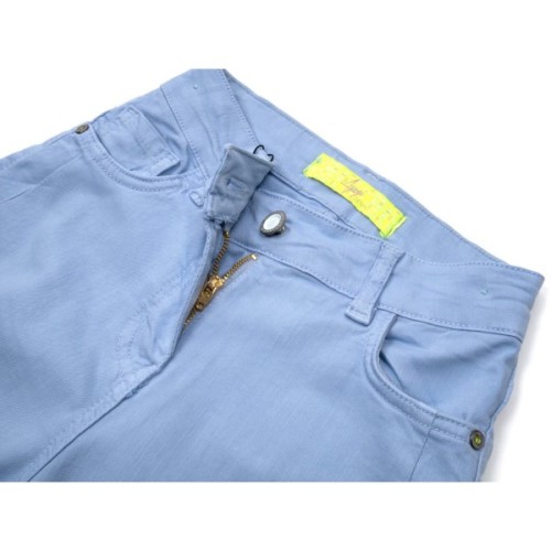 Джинси дитячі A-Yugi з високою талією (9255-140G-blue)