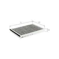 Фільтр салону ALPHA FILTER AF5007a