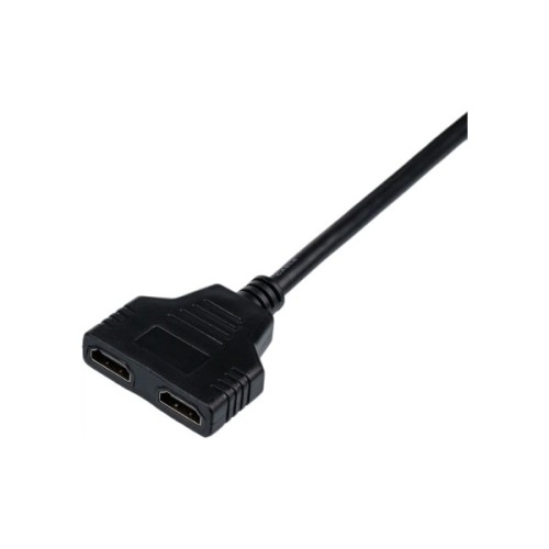 Перехідник HDMI M to 2 HDMI F 10 cm Atcom (10901)