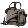 Сумка Vintage Трансофрмер текстильна Сіра (20145)