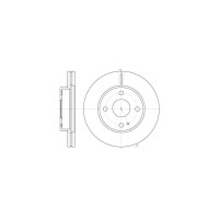 Гальмівний диск REMSA 6056.10