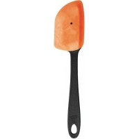 Лопатка кухонна Fiskars Essential силікон/пластик Чорно-помаранчева 20 см (1023803)