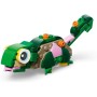 Конструктор LEGO Creator Черепаха з квіткою водяної лілії (31377)
