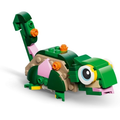 Конструктор LEGO Creator Черепаха з квіткою водяної лілії (31377)