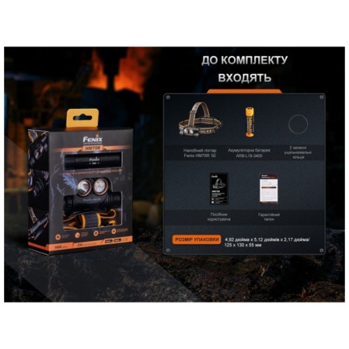 Ліхтар Fenix HM75R SE