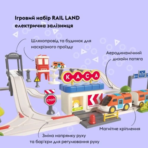 Залізниця Otamanko Rail Land електрична залізна дорога (OTA 001A)