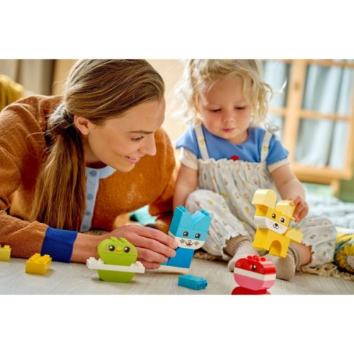 Конструктор LEGO DUPLO My First Чарівні творчі домашні улюбленці 3 в 1 (10477)