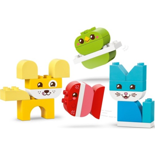 Конструктор LEGO DUPLO My First Чарівні творчі домашні улюбленці 3 в 1 (10477)