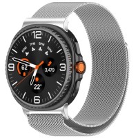 Ремінець до смарт-годинника Armorstandart Milanese Magnetic Samsung Watch 8 / 8 Classic (20x113 mm) Silver (ARM87361)