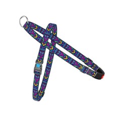 Шлея для собак WAUDOG Nylon з QR-паспортом "Інді" L (5396)