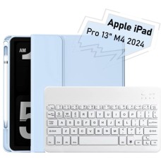 Чохол до планшета BeCover with keyboard Apple iPad Pro 13" M4 2024 Light Blue (713005)