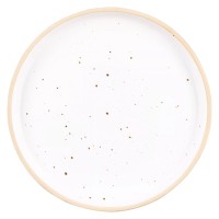 Тарілка Ardesto Midori, 21см, кераміка, білий (AR0121MW)