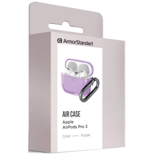 Чохол для навушників Armorstandart Air для Apple Airpods Pro 3 Purple (ARM88269) (ARM88269)