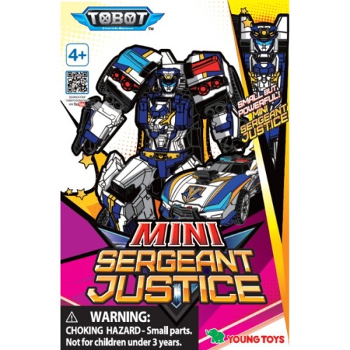 Трансформер Tobot міні Тобот Сержант Джастіс НП (301211)