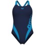 Купальник Arena Stripeflo Swimsuit Swim Pro Ba 011175-780 синій, блакитний 40 (3468337721604)